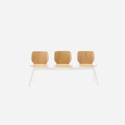 bilde for NIM0103 - 3 seater bench frame with legs (seats not included)