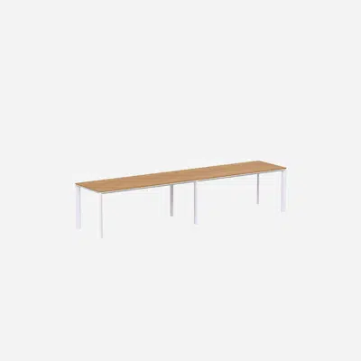 Image pour LAMXXXX_REC2 - Tables sectionenelles avec plateau en 2 morceaux hauteur 75, 90, 105 cm