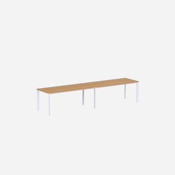 LAMXXXX_REC2 - Sectional tables with 2 tabletops height 75 / 90 / 105 cm