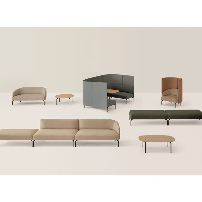 KERN - 3-Sitzer-Sofa