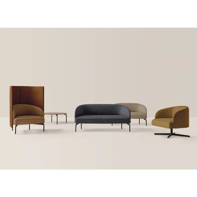 KERN - 3-Sitzer-Sofa