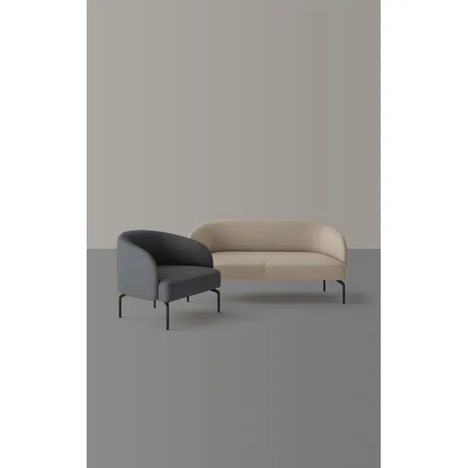 KERN - 3-Sitzer-Sofa