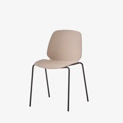 изображение для OSW0010 - Chair with 4 leg frame (stackable)