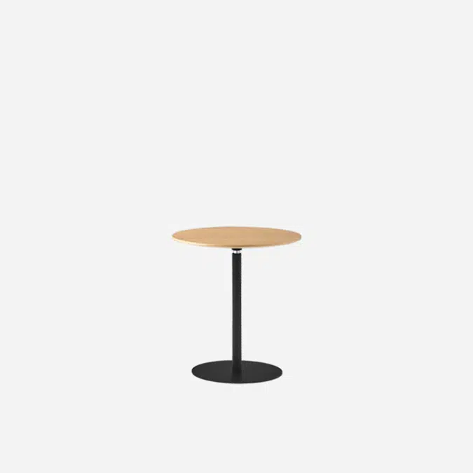 NUM0040 - Side table with adjustable height (diameter 40cm)