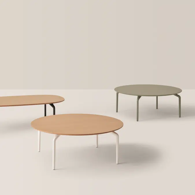 KER0520 - Round coffee table Ø90cm with height 35cm