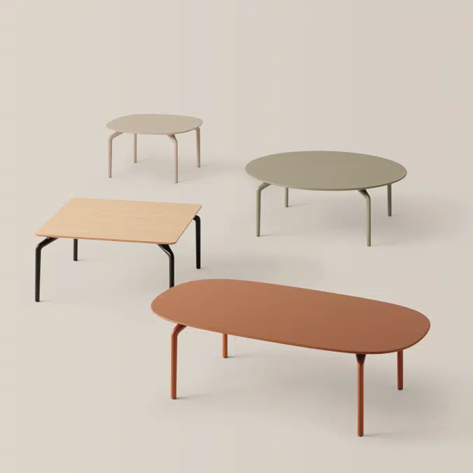 KER0520 - Round coffee table Ø90cm with height 35cm