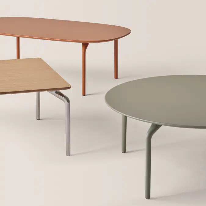 KER0520 - Round coffee table Ø90cm with height 35cm