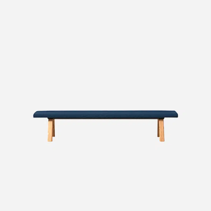 PL70024 - Upholstered seat for bench L.240cm