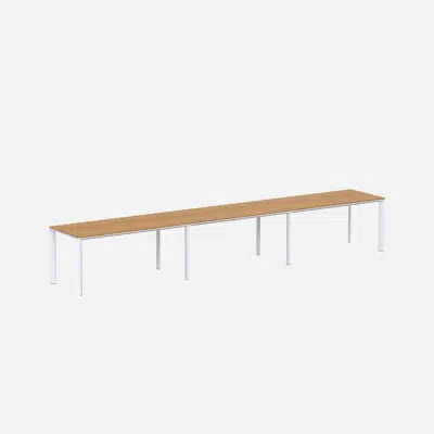 Immagine per LAMXXXX_REC3 - Sectional tables with 3 tabletops height 75 / 90 / 105 cm