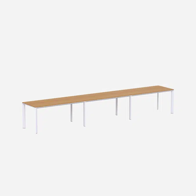 LAMXXXX_REC3 - Sectional tables with 3 tabletops height 75 / 90 / 105 cm