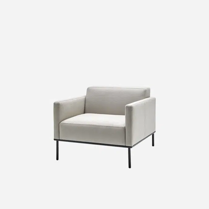 ESC0600 - Single armchair W.80cm with low arms