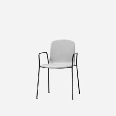 imazhi i ANN0045 - Armchair with 4 leg frame (upholstered shell)