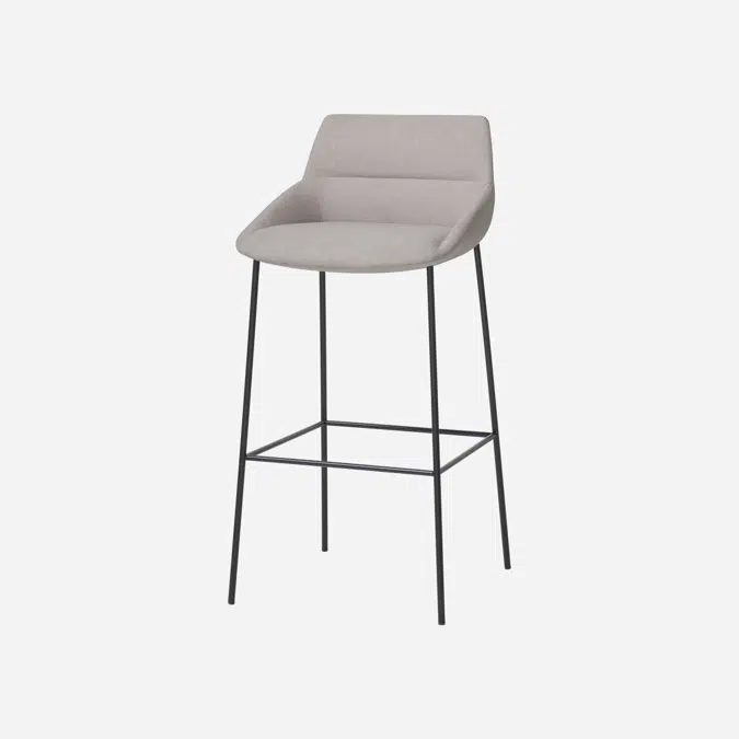 DUN0415 - High stool with 4 leg frame