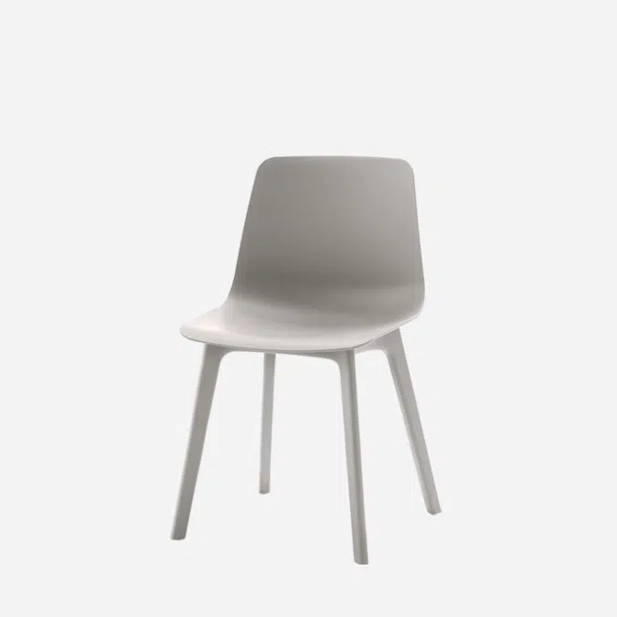 VAR0017 - Chair with plastic 4 leg frame