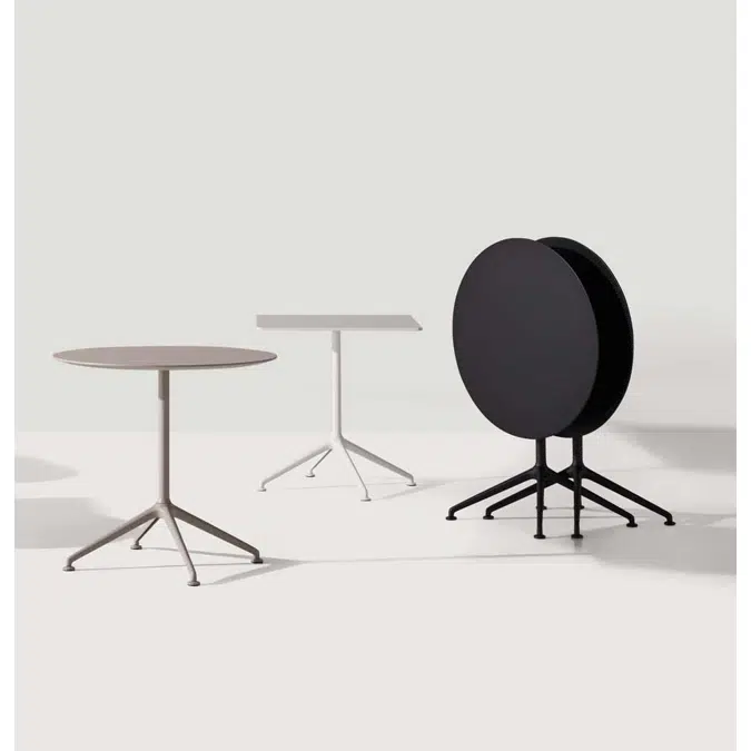 LEX0120 - Table base with height 73cm and mechanism for flip top
