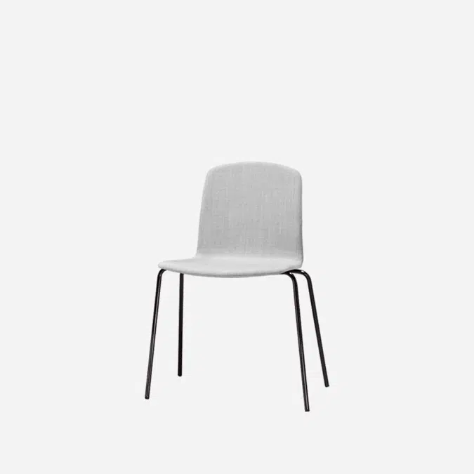 ANN0040 - Chair with 4 leg frame (upholstered shell)