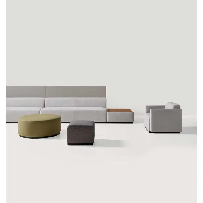 PAU1210TA - Armchair W.80cm with upholstered arms