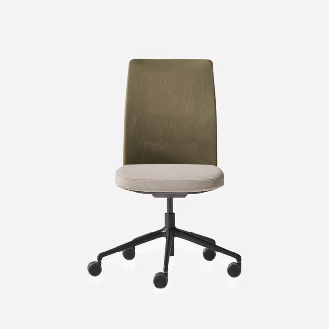 ESI0020 - Task chair with synchro mechanism and mesh backrest (black version)