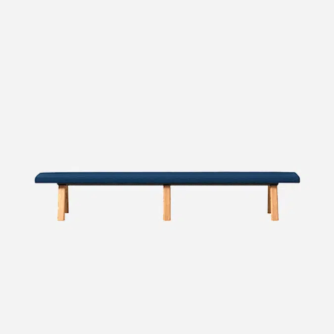 PL70028 - Upholstered seat for bench L.280cm