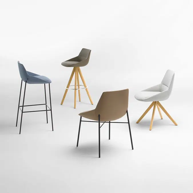 DUN0260 - Chair with 4 leg frame