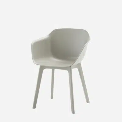 imazhi i TAI0030 - Armchair with plastic 4 leg frame (polypropylene seat shell)
