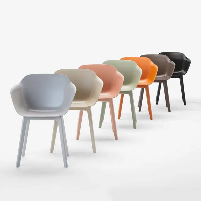 TAI0030 - Sillón con 4 patas de plástico