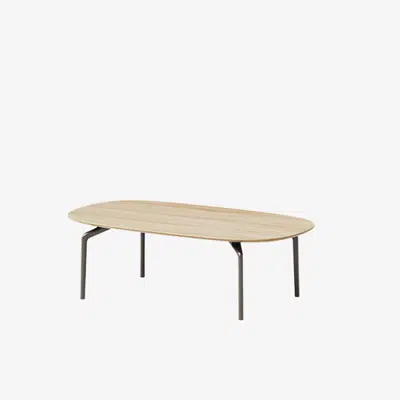 изображение для KER0560 - Oval coffee table 110x60cm with height 35cm