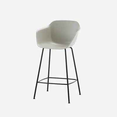 bilde for TAI0080 - Counter armchair with 4 leg frame (polypropylene seat shell)
