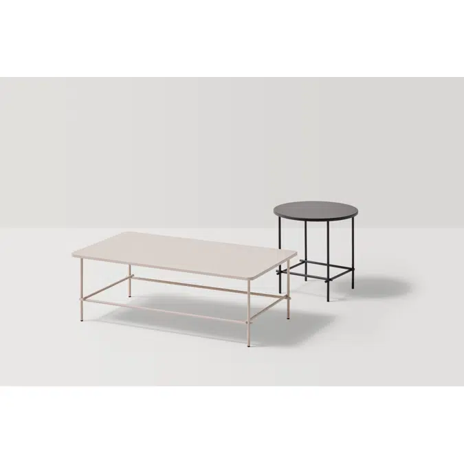 NUC0150`- Mesa de centro 80x80cm con altura 38cm