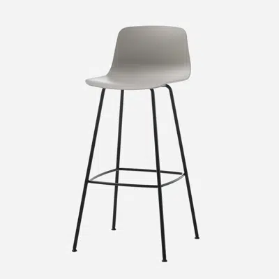VAR0075 - High stool with 4 leg frame 이미지