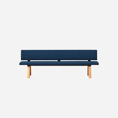 รูปภาพสำหรับ PL70224 - Upholstered seat with backrest for bench L.240cm