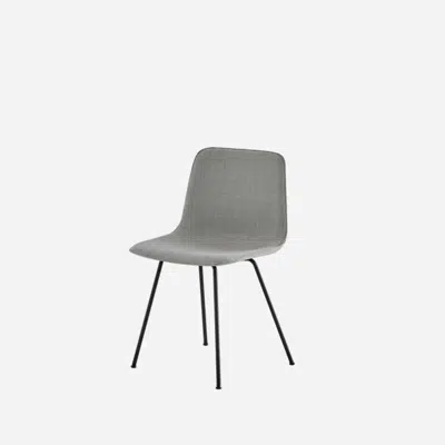 Obrázek pro VXL0615 - Chair with 4 leg frame (non stackable) (upholstered mono-shell)