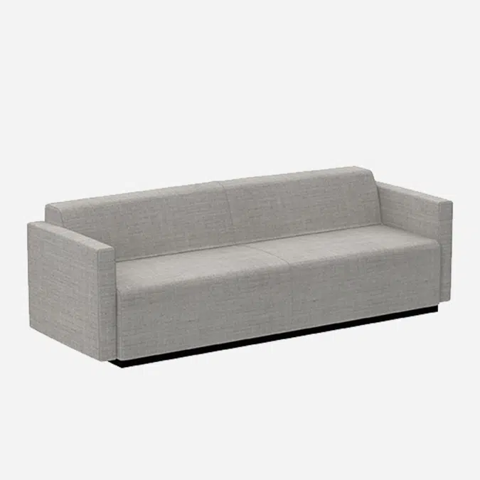 PAU1240TA - Sofa W.220cm with upholstered arms