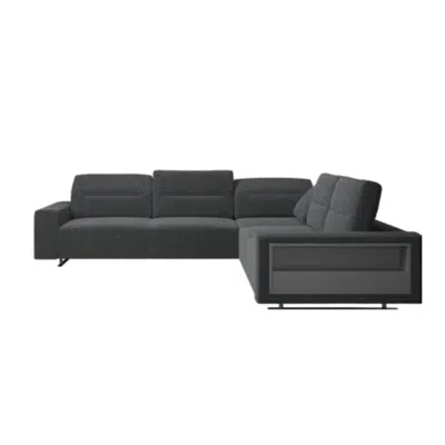 Image for Hampton corner sofa with adjustable back and storage