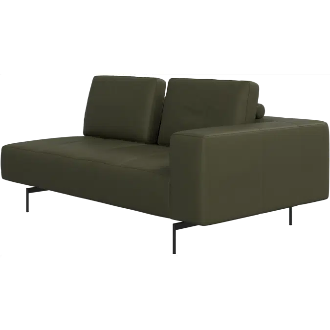 Amsterdam - 2.5 seating module, armrest right sofa 2502