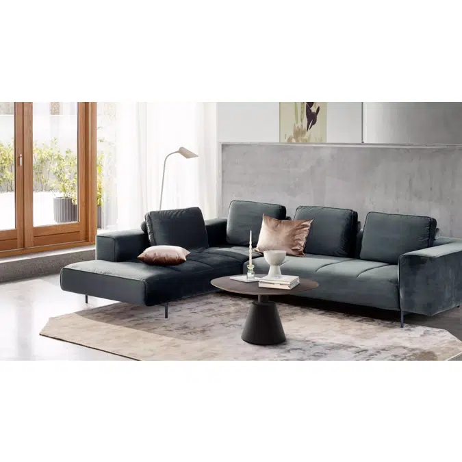 Amsterdam - 2.5 seating module, armrest right sofa 2502