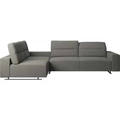 Image for Hampton corner sofa with adjustable back and storage on right side
