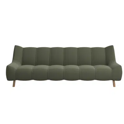 Image for Nawabari 3-seater sofa higher leg 370-3101
