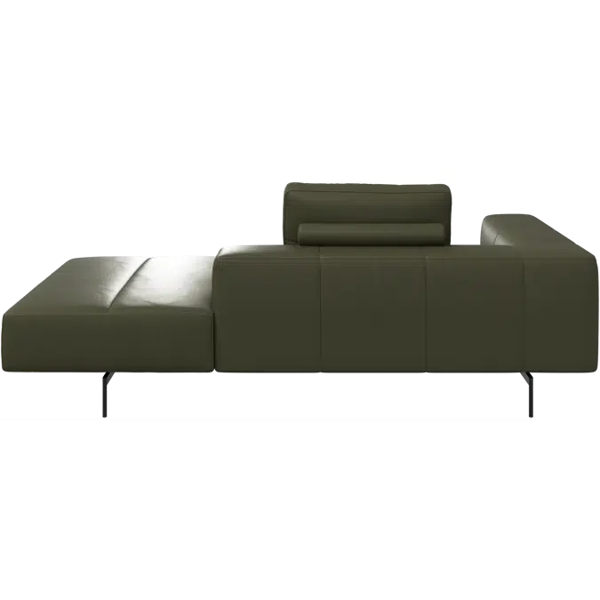 Amsterdam lounging module for sofa, armrest left, open end right- 8100