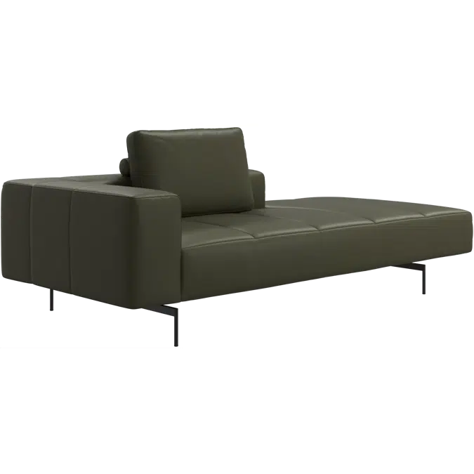 Amsterdam lounging module for sofa, armrest left, open end right- 8100