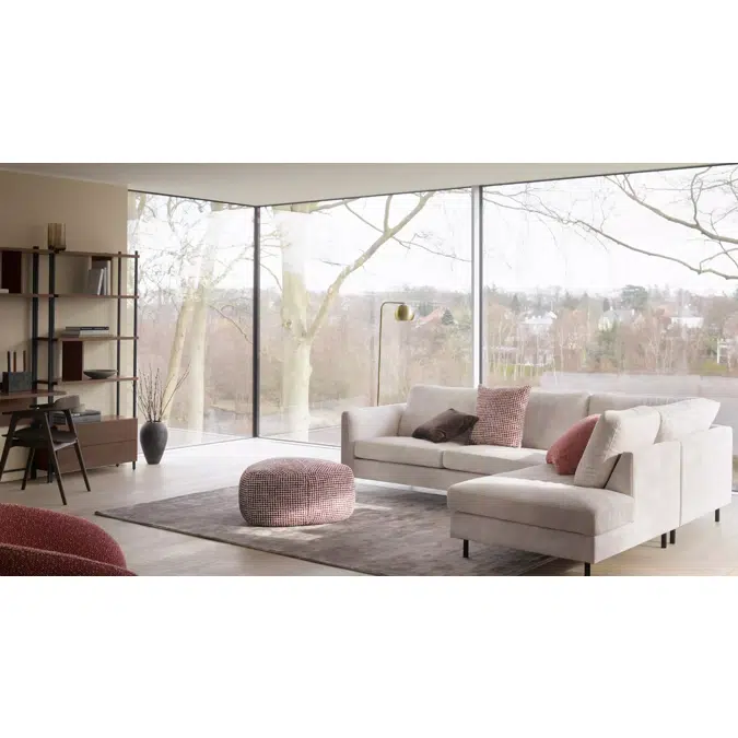 Indivi sofa with chaise longue  - BD00