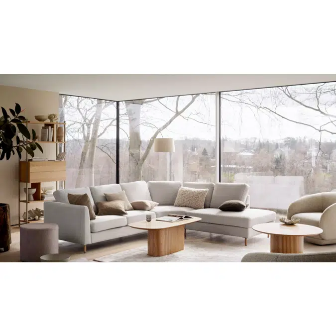 Indivi sofa with chaise longue  - BD00