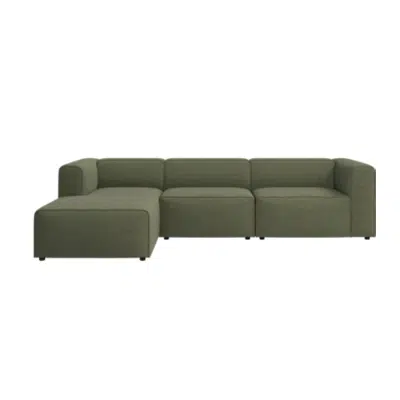 Image for Carmo corner 3-seater sofa with open-end, Left 416-CN00