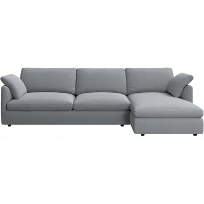 Image for Milano sofa with chaise longue right - AB00