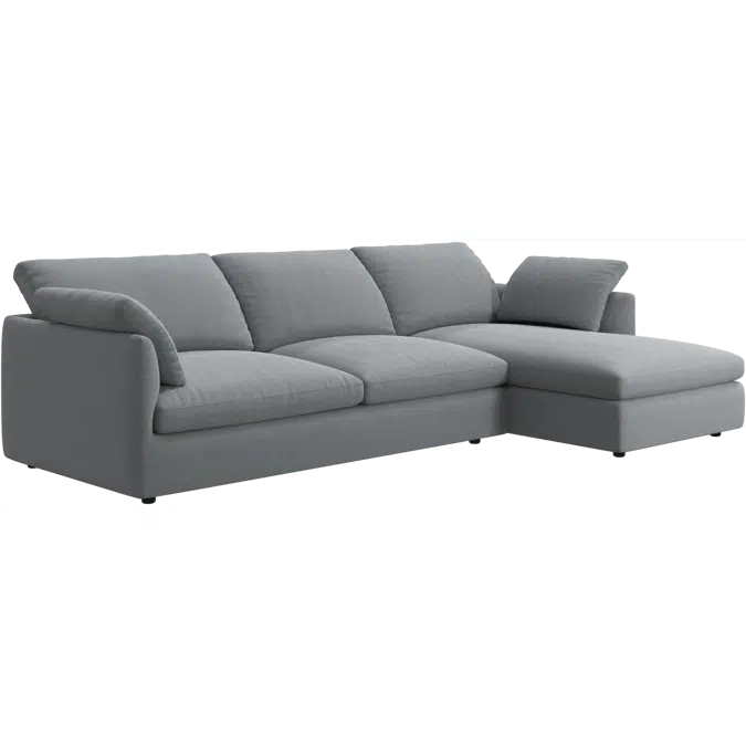Milano sofa with chaise longue right - AB00