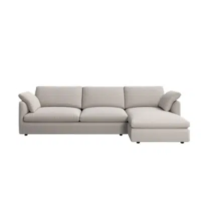 Image for Milano sofa with chaise longue right - AB00