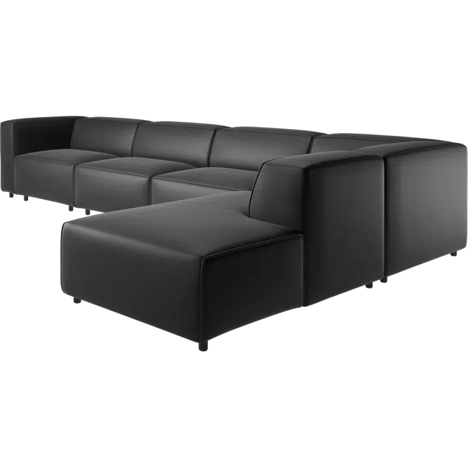 Carmo corner 4-seater sofa with open-end, Right 416-CO00
