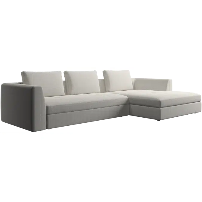 Bergamo sofa with resting unit - AA00