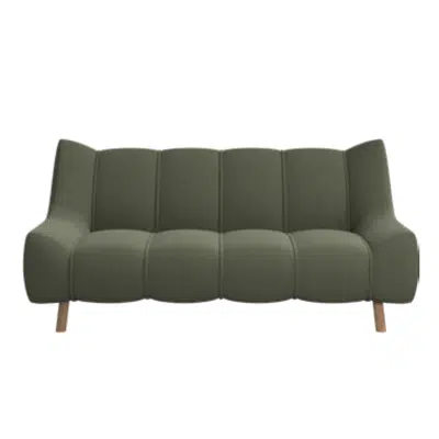 Image for Nawabari 2-seater sofa higher leg 370-2101