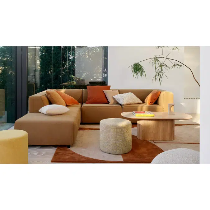 Carmo Sofa with open end 5000 5500